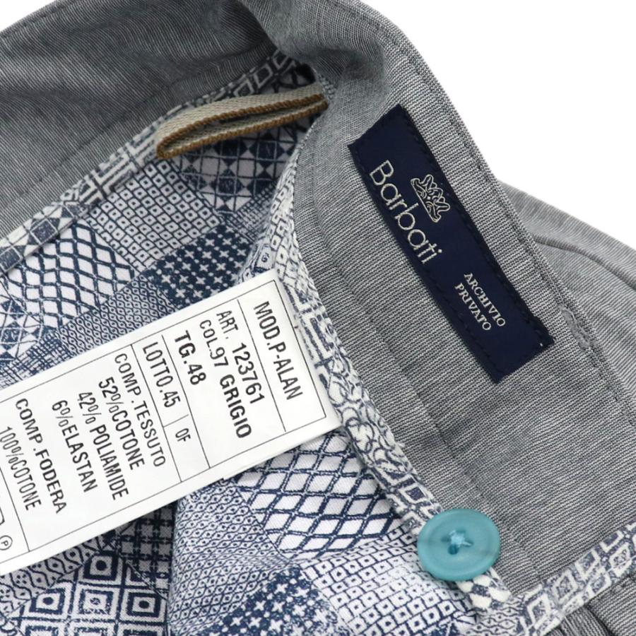 Barbati バルバッティ イタリア製 ストレッチ ジャージー パンツ