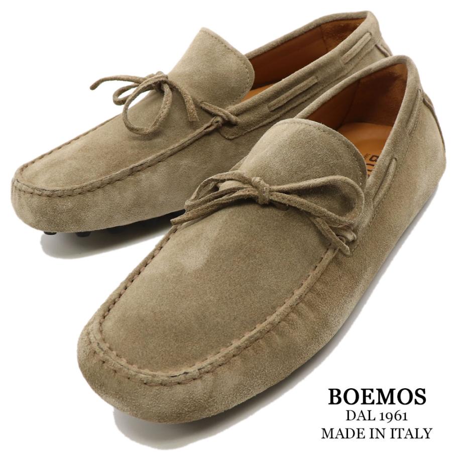 BOEMOS ボエモス イタリア製 ドライビングシューズ メンズ 春夏 