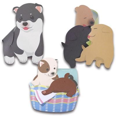 クルル ku・ru・ru メモパッド co-inu 子犬 コイヌ kamiterior