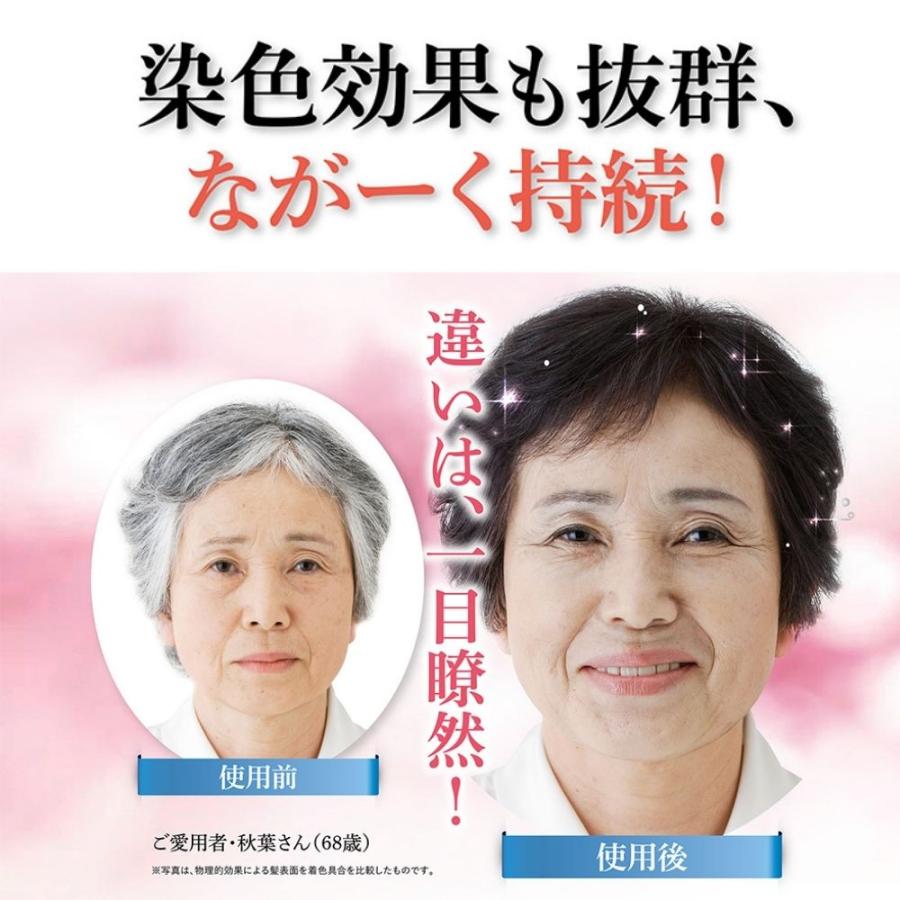 白髪染め サンカラーマックス ダークブラウン 女性用 75g ヘアカラー 3本セット｜shopbluesky｜02