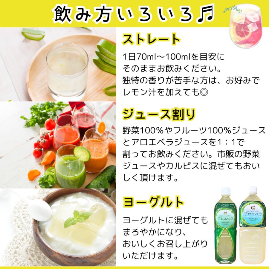 沖縄アロエ アロエベラジュース 葉肉入り 沖縄県産 1000ml 農薬不使用