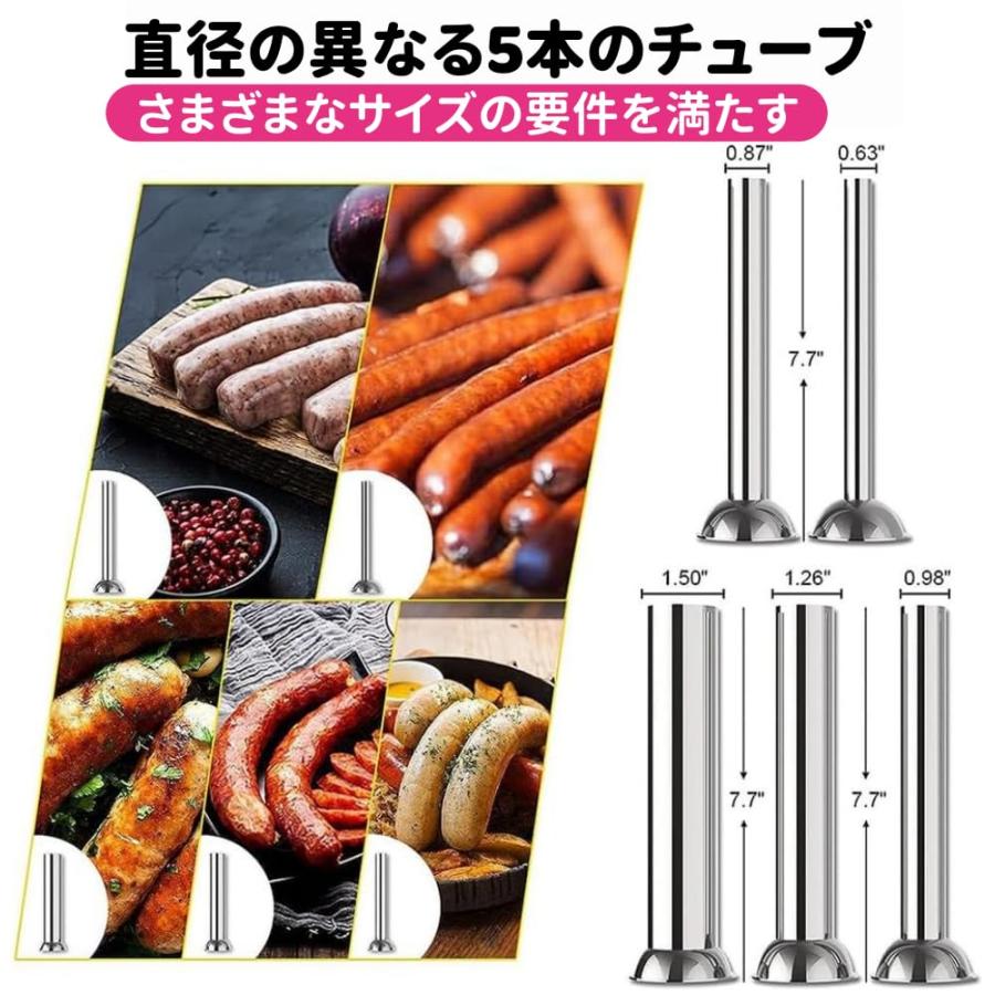 手動ソーセージ充填機、3L/5L/7Lソーセージスタッファーステンレス製