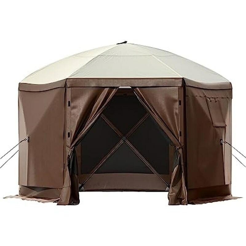 エアーテント 大型 2-6人用 インフレータブルテント 防水 ポンプ付き