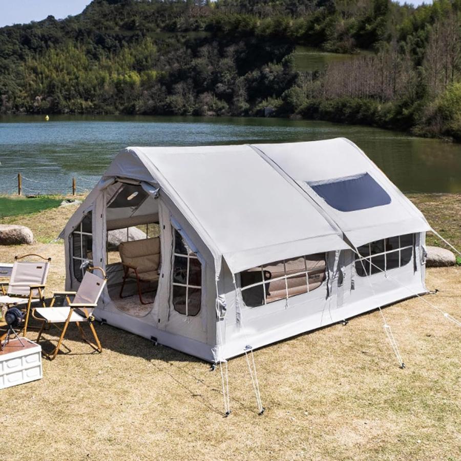 ポイント4倍!9月限定!』エアーテント 大型 6〜8人用 インフレータブル