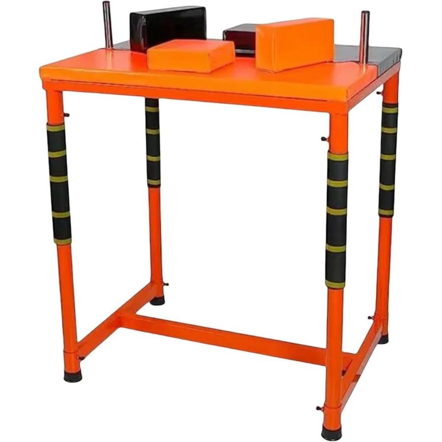 競技トレーニングアームレスリングテーブル フルスケールアームスタンド ブラック 腕相撲レスリング大会専用の競技台 おしゃれ 世界規格の公式アームレスリング