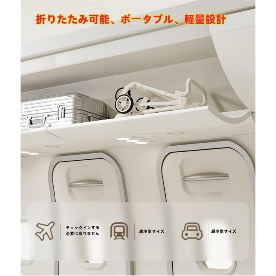 ベビーカー おでかけバギー B型 折りたたみ式 テーブル付き アルミ 軽量 ハイシート (年中使える) 大型タイヤ 日よけカバベビーウォーカー 軽量ベビーカー 超軽_14