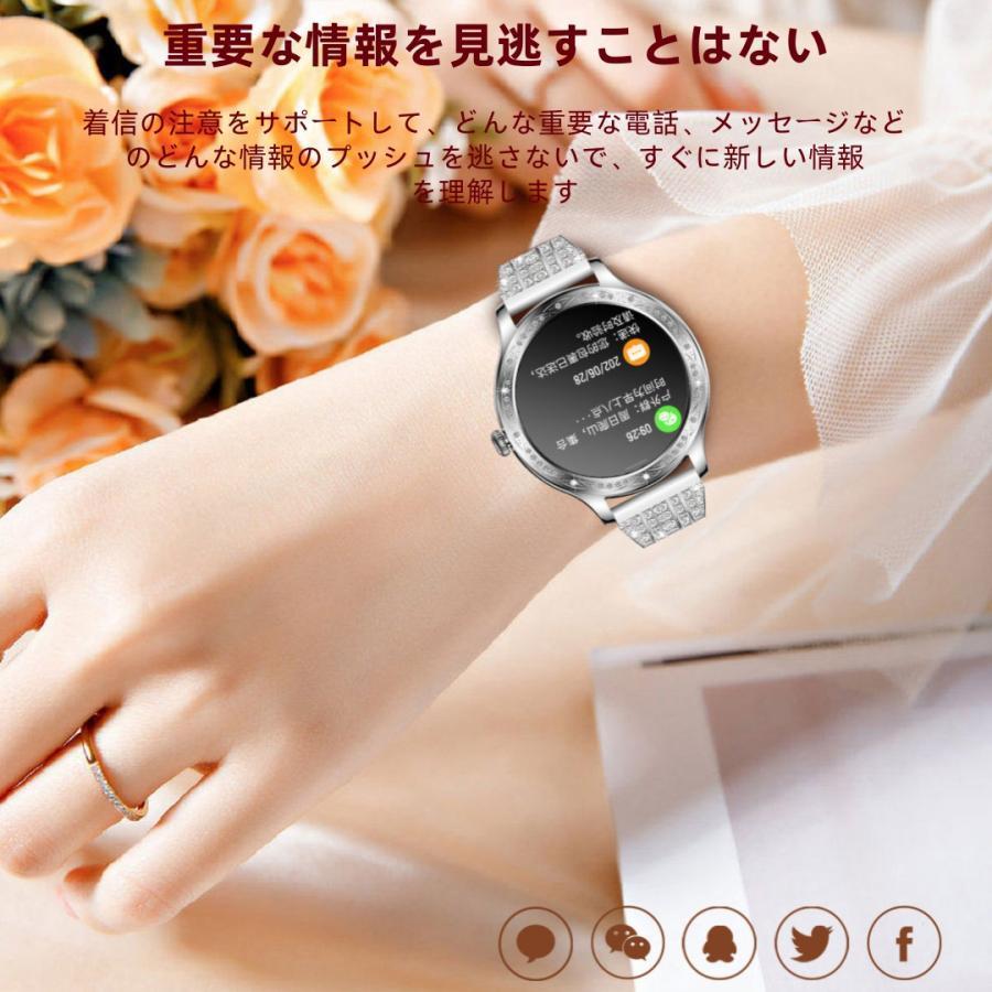 【割引セール】スマートウォッチ 日本製センサー 睡眠 通話機能 血圧 血中酸素 心拍数 健康測定メンズ レディース 大画面 高精度 検測 防水 敬老の日 日本語_14