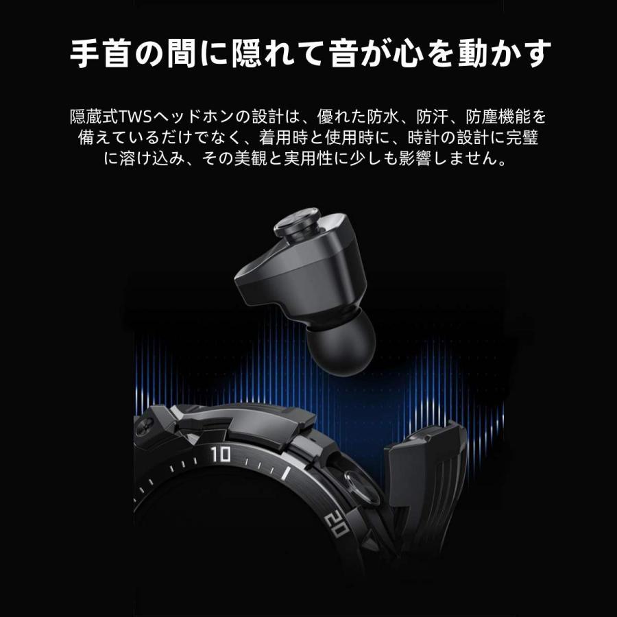 【TWS BLEヘッドセット】スマートウォッチ 日本製センサー 通話機能 血圧 血中酸素 心拍数 健康測定メンズ レディース 大画面 高精度 検測 防水 敬老の日 日本語_13