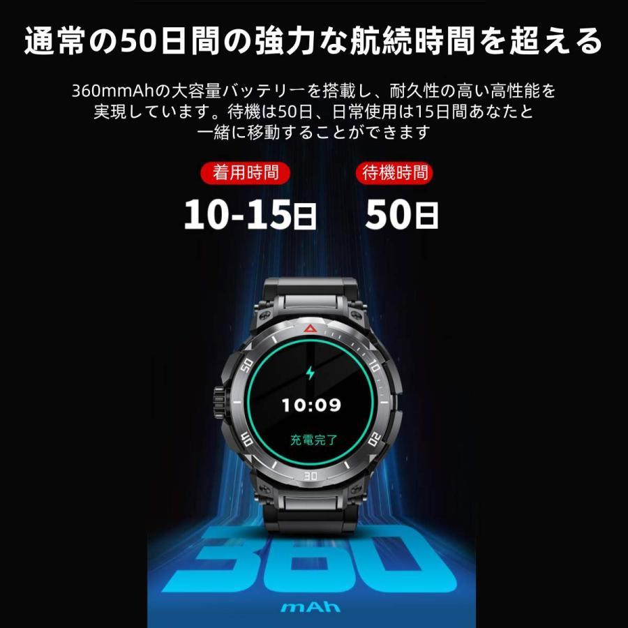 【TWS BLEヘッドセット】スマートウォッチ 日本製センサー 通話機能 血圧 血中酸素 心拍数 健康測定メンズ レディース 大画面 高精度 検測 防水 敬老の日 日本語_16