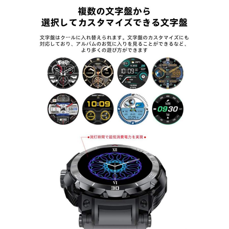 【TWS BLEヘッドセット】スマートウォッチ 日本製センサー 通話機能 血圧 血中酸素 心拍数 健康測定メンズ レディース 大画面 高精度 検測 防水 敬老の日 日本語_17