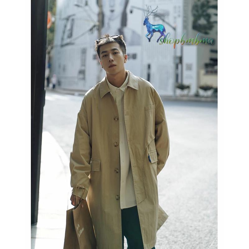 韓国 ファッション ゆったり ステンカラーコート オーバーコート ジャケット アウター 男女 シェア服 メンズ レディース ユニセックス 春 秋 冬 衣装 カジュアル Wan112 ショップbmbm 通販 Yahoo ショッピング