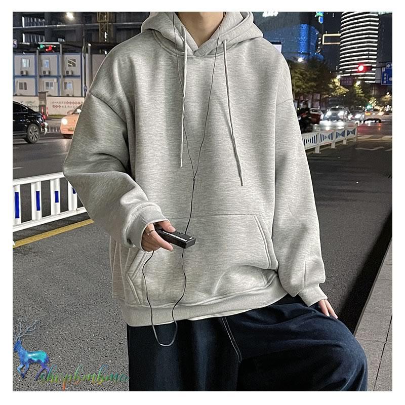 ビッグシルエットパーカー 韓国 ファッション スウェット パーカー メンズ 裏起毛 プルオーバーパーカ 無地 スウェット 冬 防寒 暖かい 男女兼用 韓国服 Wan165 ショップbmbm 通販 Yahoo ショッピング