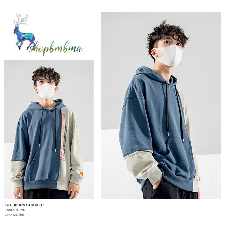 パーカー メンズ 秋服 長袖 プルオーバー かっこいい トレーナー フード付き Tシャツ アシンメトリー 服 ゆったり おおきいサイズ トップス ストリート おしゃれ Wan173 ショップbmbm 通販 Yahoo ショッピング