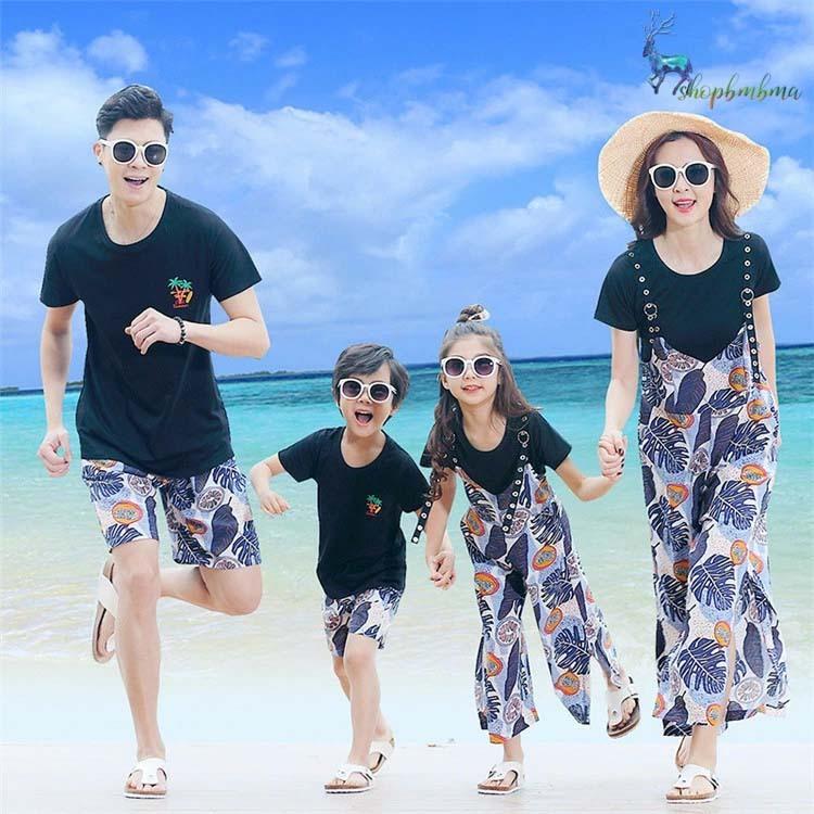 親子コーデ 親子 ペアルック 親子ペア 親子 ペア Tシャツ ワンピース 親子お揃い 上下セット 親子ペア 半袖 二点セット Tシャツ 半ズボン 吊りズボン 夏 Wan715 ショップbmbm 通販 Yahoo ショッピング