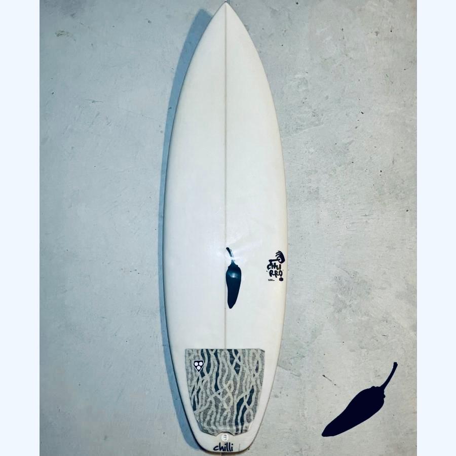 Chilli Surfboard チリ サーフボード Chu Rro チューロー 5'7″ × 19 8