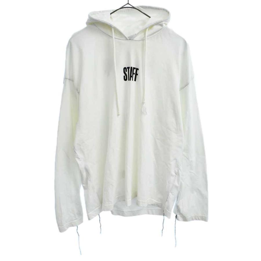 VETEMENTS ヴェトモン 17SS ヘインズ スタッフフーディ プルオーバー 