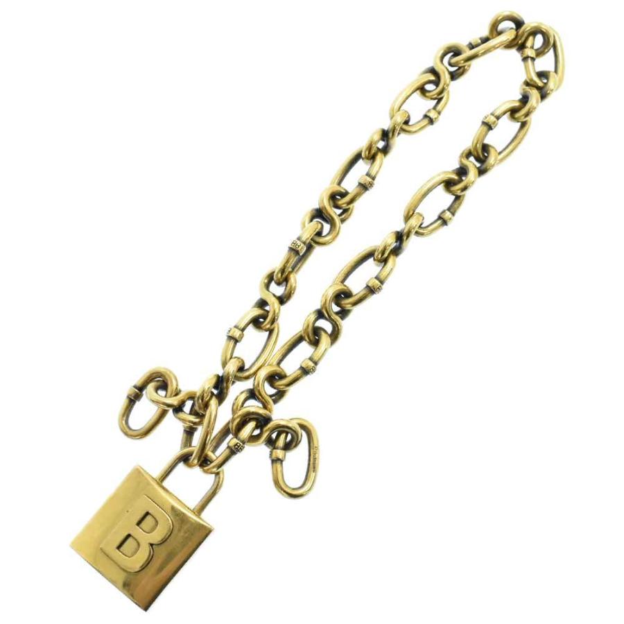 公式サイト Balenciaga ネックレス Bロゴ Chain Lock aw バレンシアガ メンズアクセサリー Affaires Sociales Gouv Cg