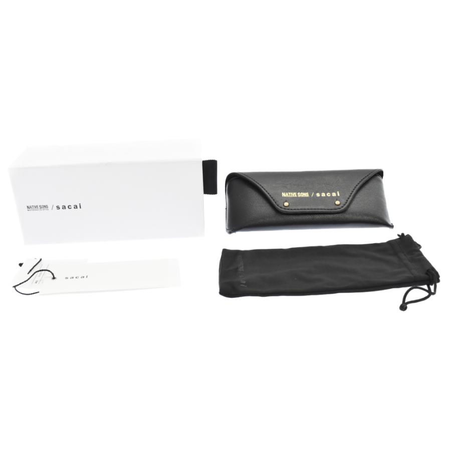 sacai サカイ 19AW×ネイティブサンズ キャットアイスタイル カラー  