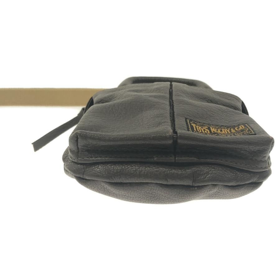 TOYS McCOY (トイズマッコイ) LEATHER HELMET BAG MINI レザー ヘルメットバッグミニ ブラウン