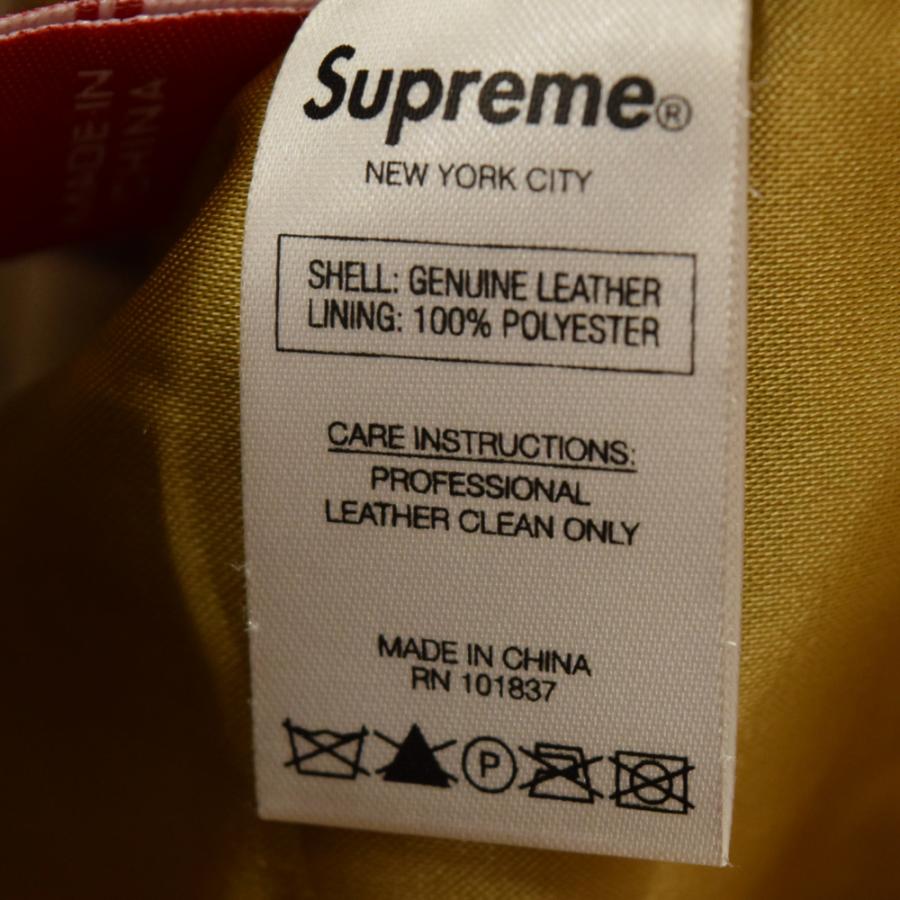 Supreme シュプリーム 17SS Leather MA-1 Jacket Desert Camo Supreme シュプリーム 17SS Leather MA-1 Jacket Desert Camo