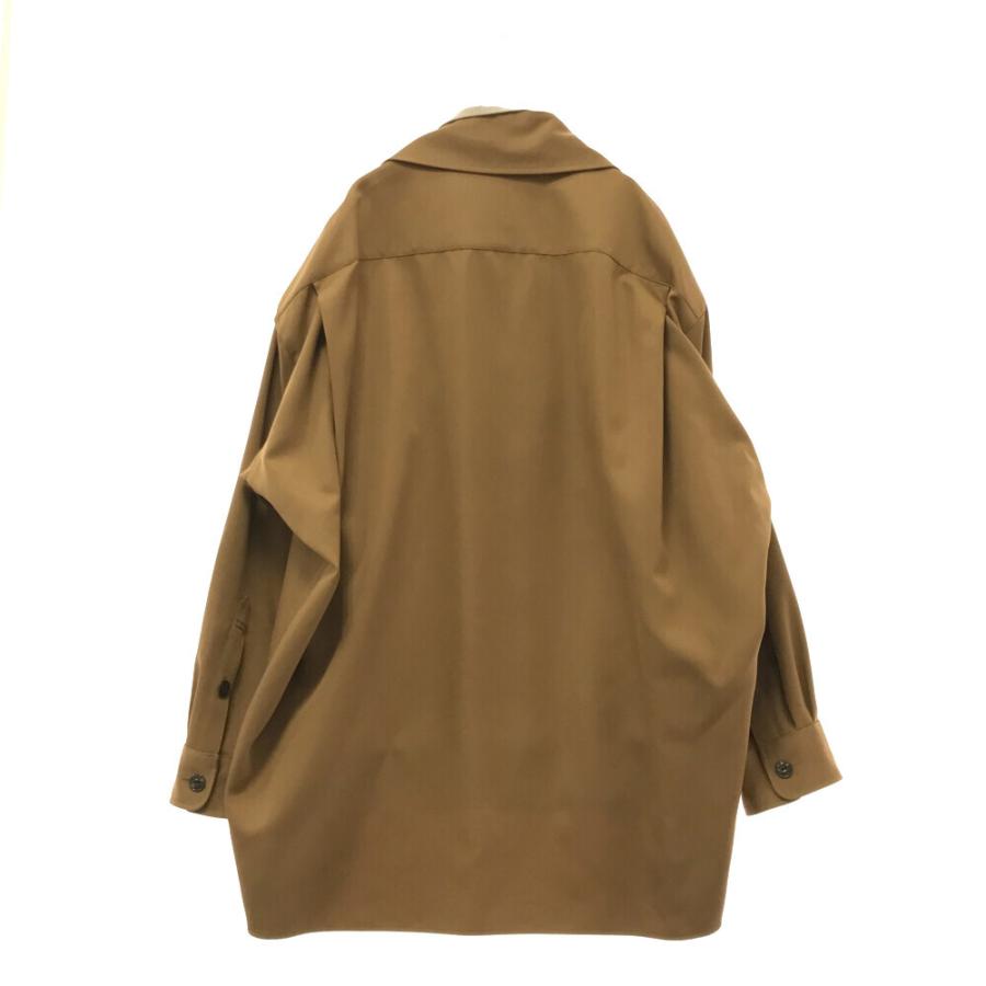 ミハラヤスヒロ 21AW Double Layered Work Shirt ドッキングダブル 