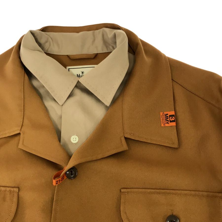 ミハラヤスヒロ 21AW Double Layered Work Shirt ドッキングダブル 