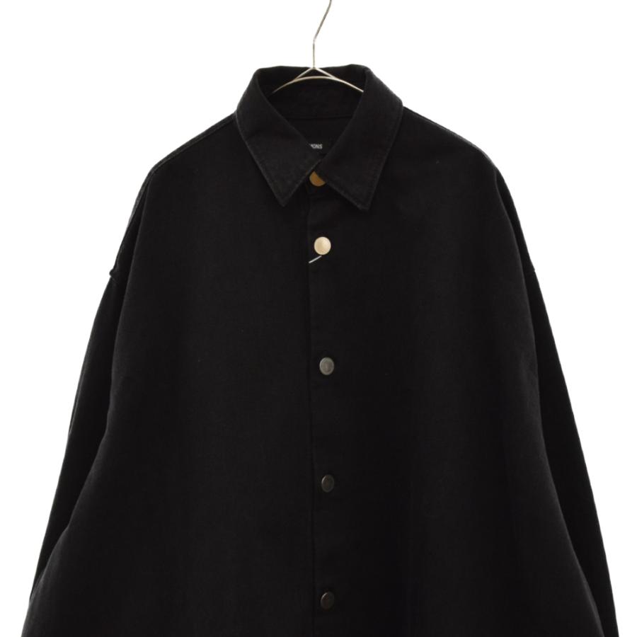 RAF SIMONS ラフシモンズ 18AW DENIM EASY FIT SHIRT オーバーサイズ  