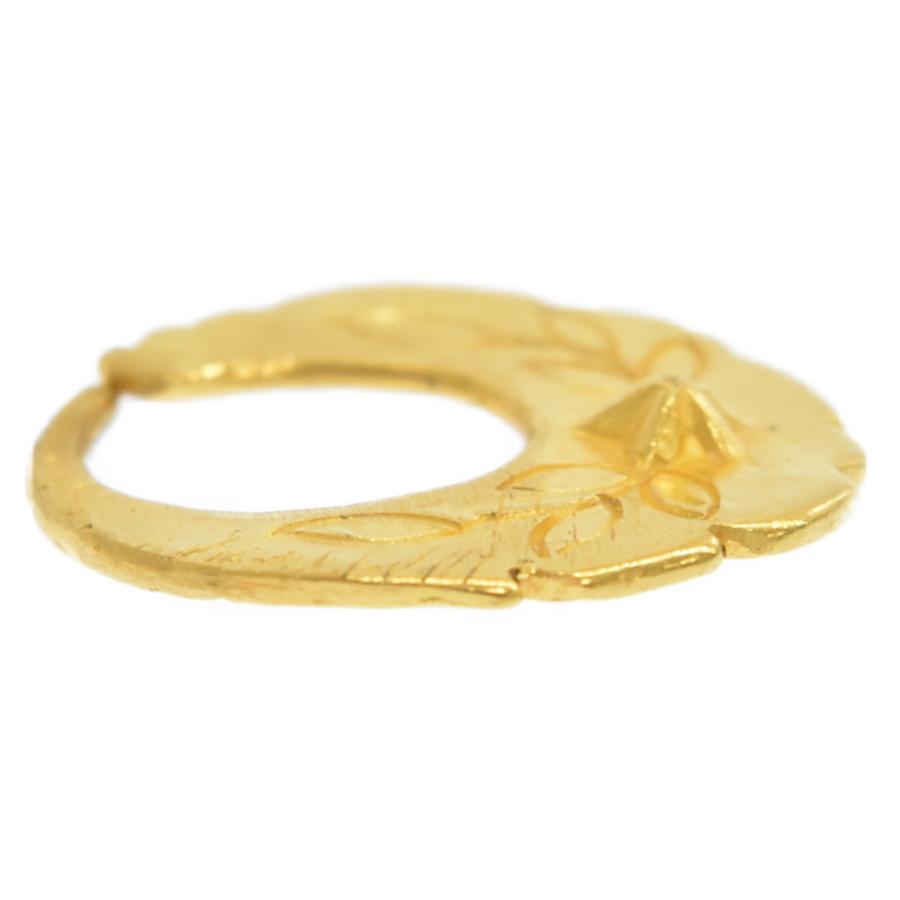 ビンゴブラザーズ 24K 全金ピアス 星×月桂樹 左耳 ゴールド ビンゴブラザーズ 24K 全金ピアス 星×月桂樹 左耳 ゴールド