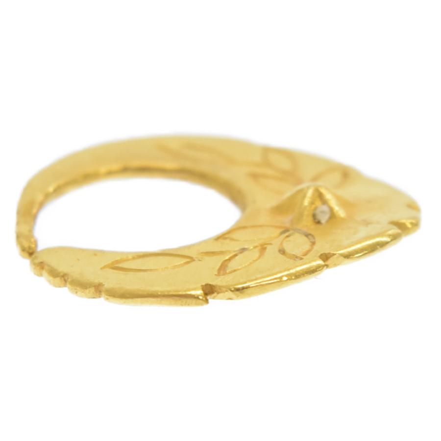 ビンゴブラザーズ 24K 全金ピアス 星×月桂樹 右耳 ゴールド ビンゴブラザーズ 24K 全金ピアス 星×月桂樹 右耳 ゴールド