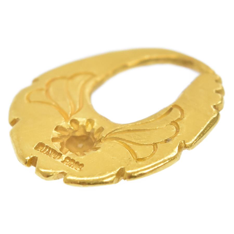 ビンゴブラザーズ 24K 全金ピアス 星×月桂樹 右耳 ゴールド ビンゴブラザーズ 24K 全金ピアス 星×月桂樹 右耳 ゴールド