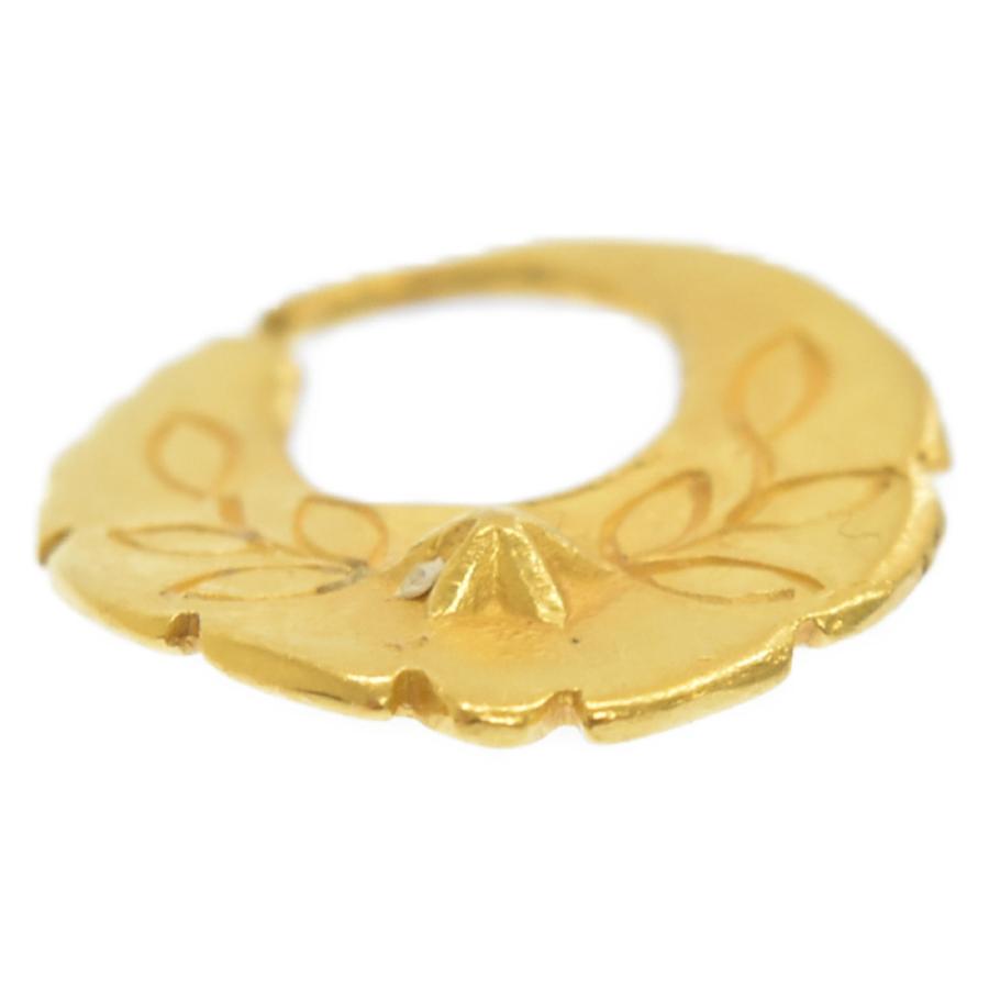 ビンゴブラザーズ 24K 全金ピアス 星×月桂樹 右耳 ゴールド ビンゴブラザーズ 24K 全金ピアス 星×月桂樹 右耳 ゴールド