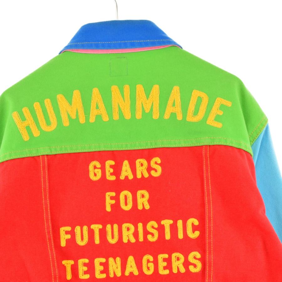 HUMAN MADE ヒューマンメイド マルチカラーパッチワークデニム HUMAN MADE ヒューマンメイド マルチカラーパッチワークデニム