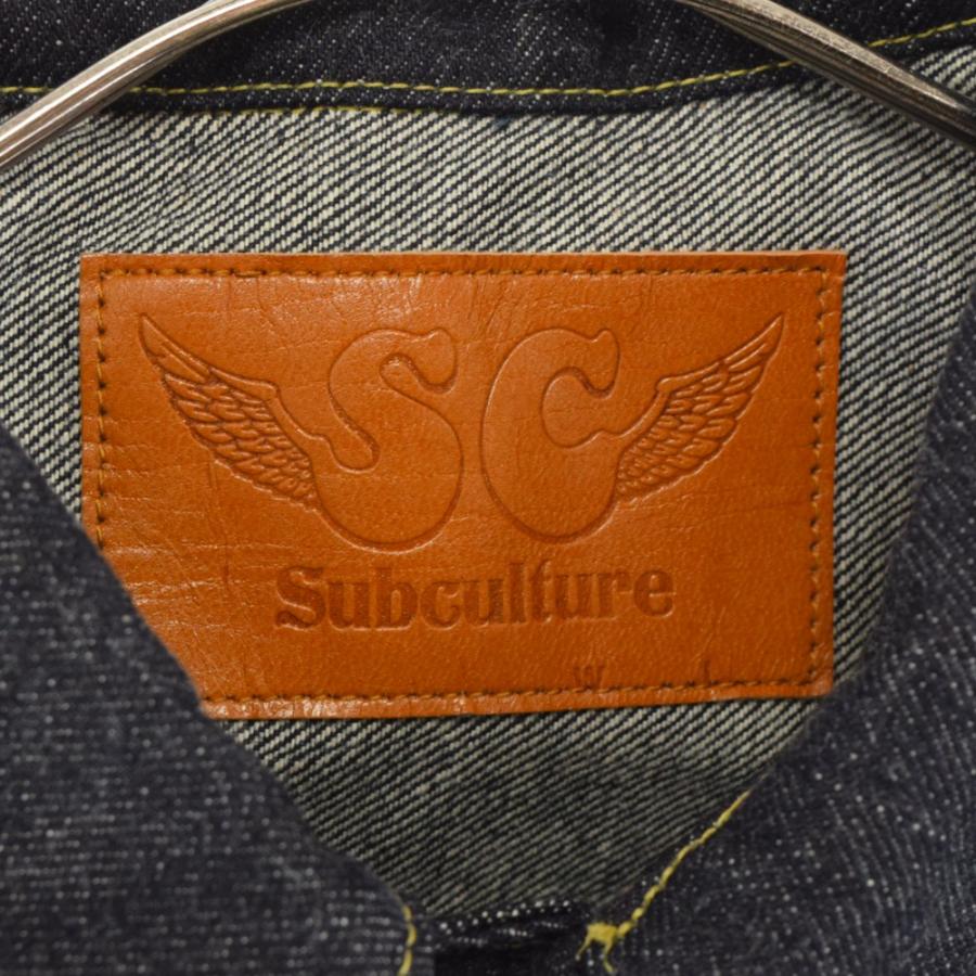 サブカルチャー SCJK-CL S06XX DENIM JACKET デニムジャケット サブカルチャー SCJK-CL S06XX DENIM JACKET デニムジャケット