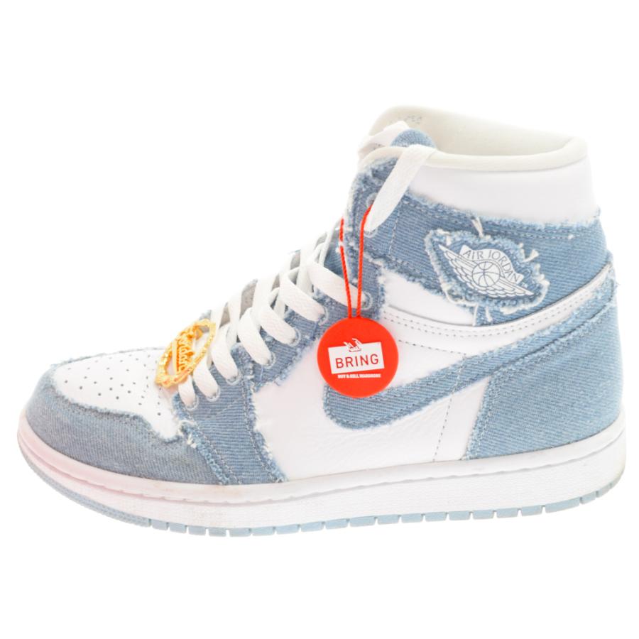 NIKE ナイキ ウィメンズ エアジョーダン1 ハイオージー デニム 