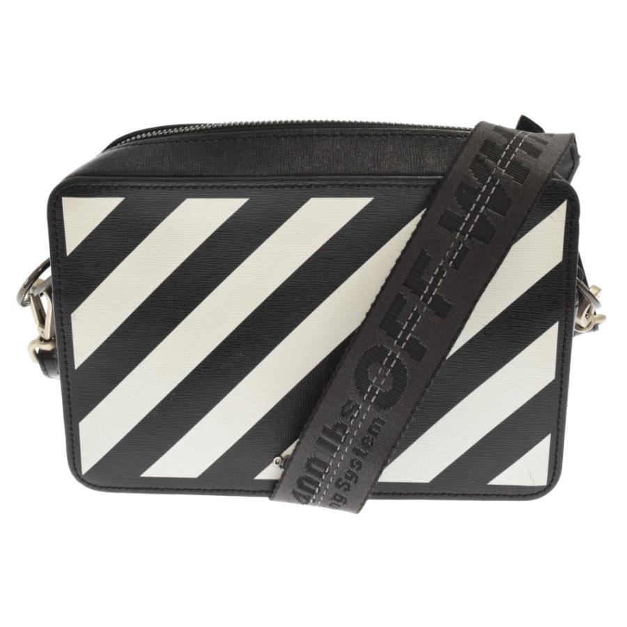 オフホワイト ダイアゴナルファニーパック ショルダーバッグ 
