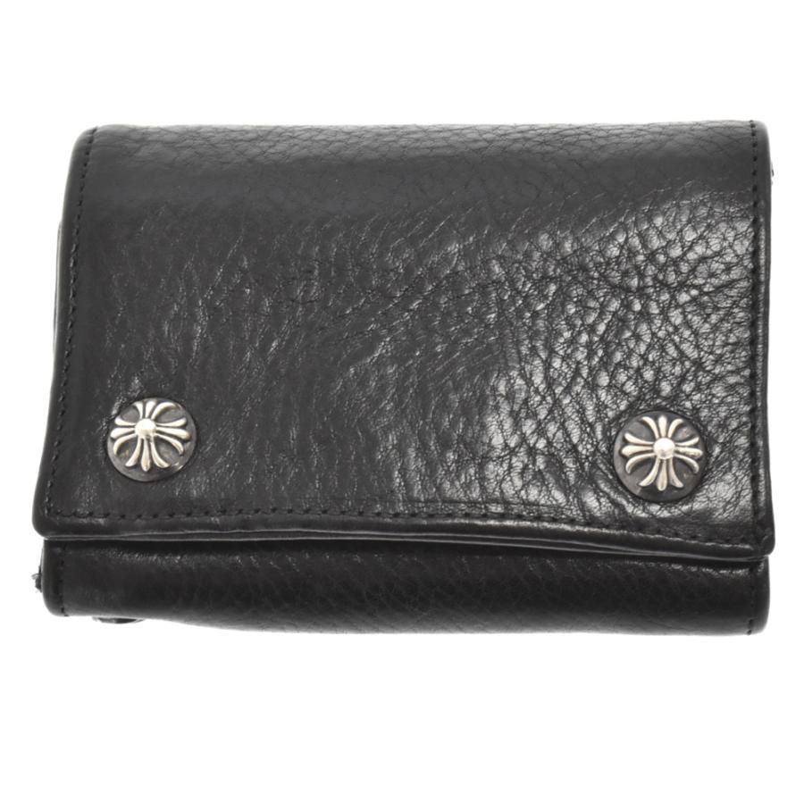 CHROME HEARTS クロムハーツ 3FOLD CRS PATCH WALLET 3 CHROME HEARTS クロムハーツ 3FOLD CRS PATCH WALLET 3