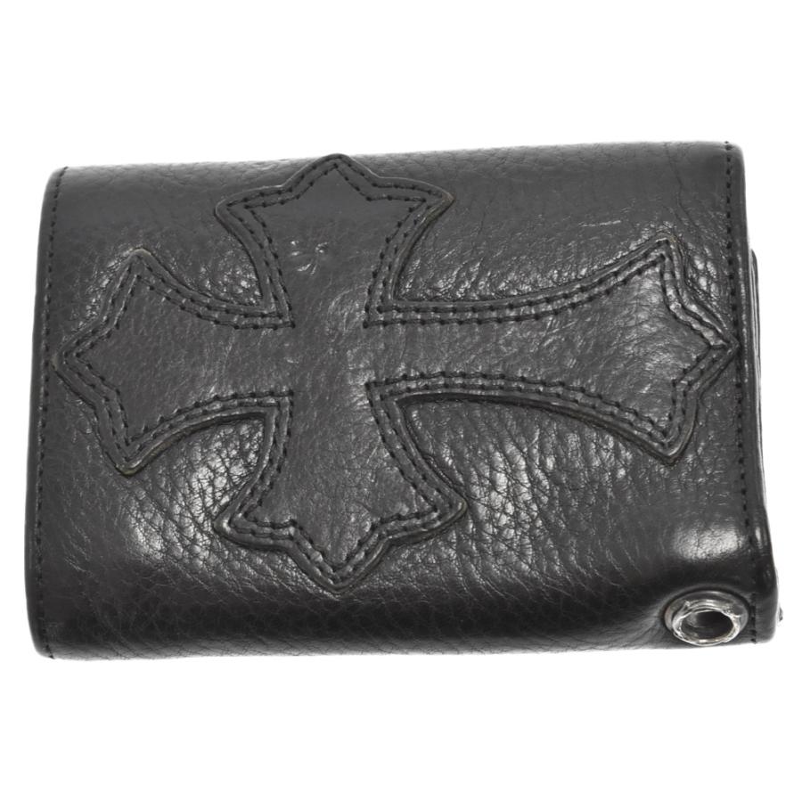 CHROME HEARTS クロムハーツ 3FOLD CRS PATCH WALLET 3 CHROME HEARTS クロムハーツ 3FOLD CRS PATCH WALLET 3