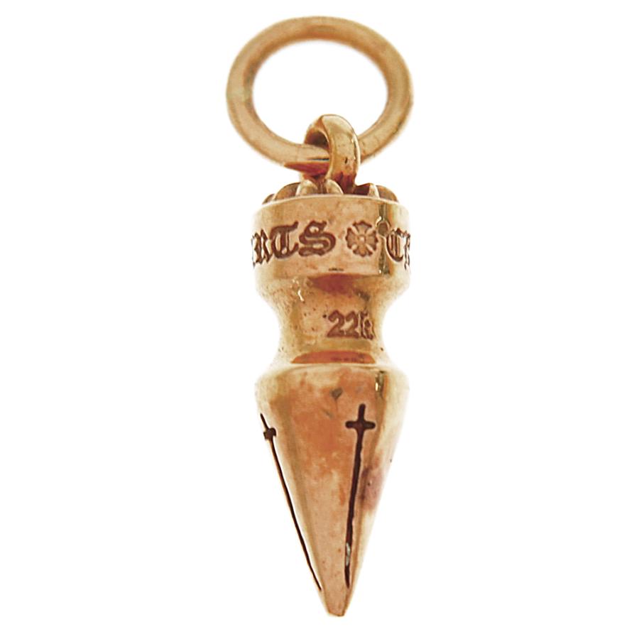 CHROME HEARTS クロムハーツ 22K SPIKE CHARM スパイク チャーム CHROME HEARTS クロムハーツ 22K SPIKE CHARM スパイク チャーム