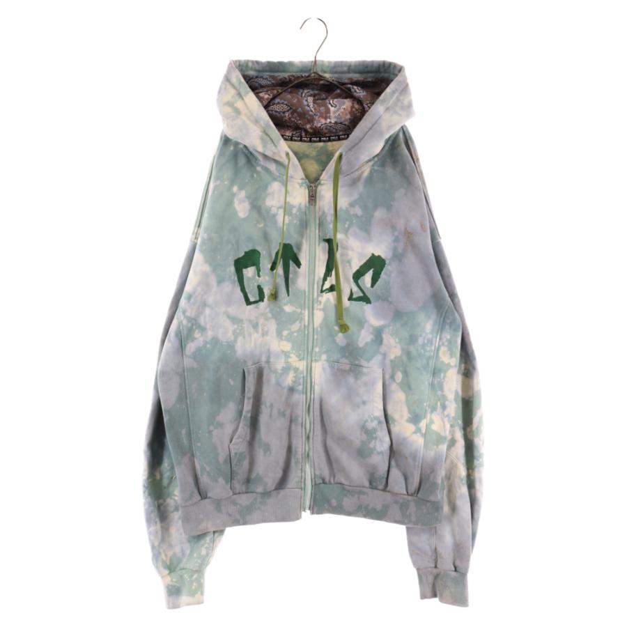 cvtvlist カタリスト 21AW ARCHED LOGO USUAL ZIP HOODIE アートロゴ