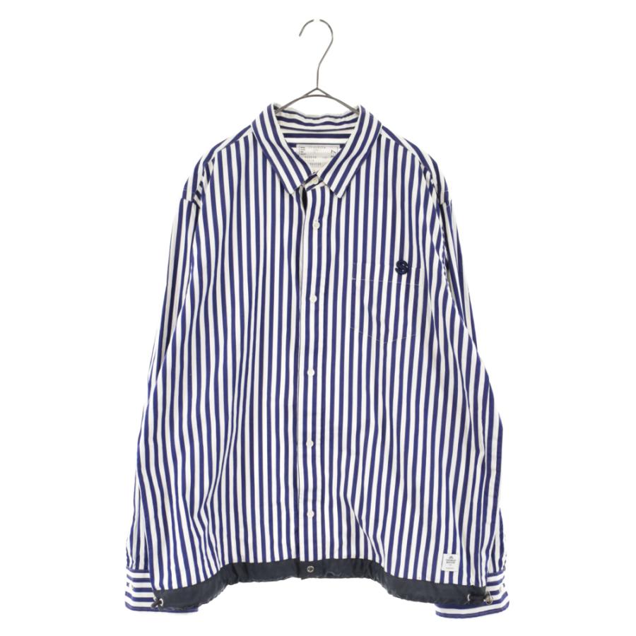 Sacai サカイ 23SS Thomas Mason / S Cotton Poplin L/S Shirt