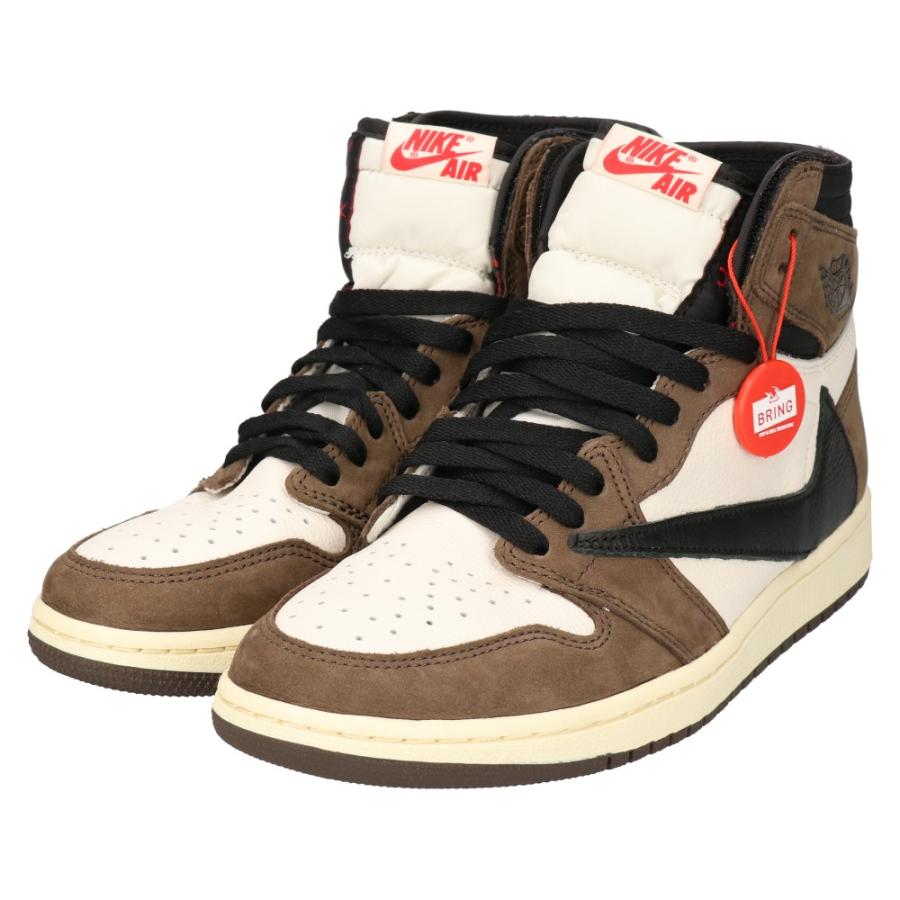 エアジョーダン ハイカットスニーカー ブラウン Nike Air Jordan 1 ハイカット スニーカー | ブラウン | FARFETCH JP