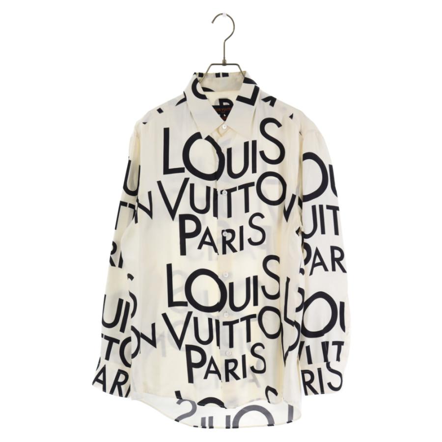 LOUIS VUITTON ルイヴィトン 19SS L/Sロゴシルク長袖シャツ RM191M JHR HGS08W ホワイト :  1023j140005 : BRING Yahoo!ショップ - 通販 - Yahoo!ショッピング