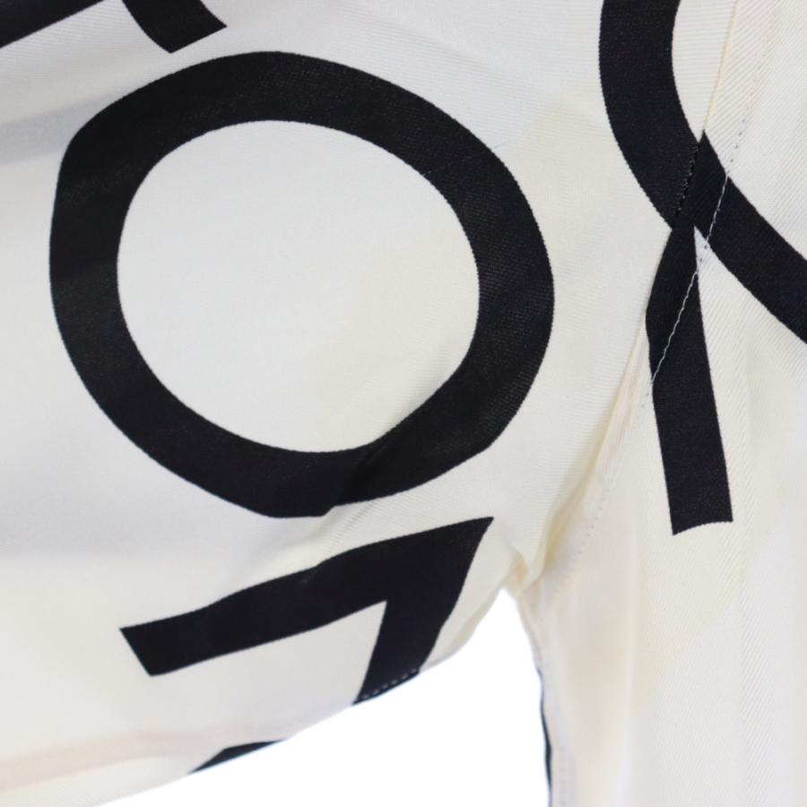 LOUIS VUITTON ルイヴィトン 19SS L/Sロゴシルク長袖シャツ LOUIS VUITTON ルイヴィトン 19SS L/Sロゴシルク長袖シャツ