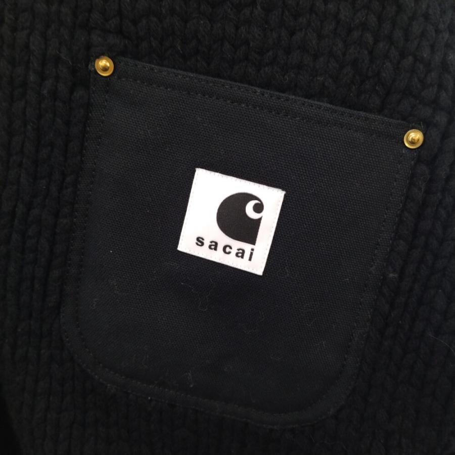 sacai Sacai サカイ Carhartt WIP Knit Jacket Michigan 23 sacai Sacai サカイ Carhartt WIP Knit Jacket Michigan 23