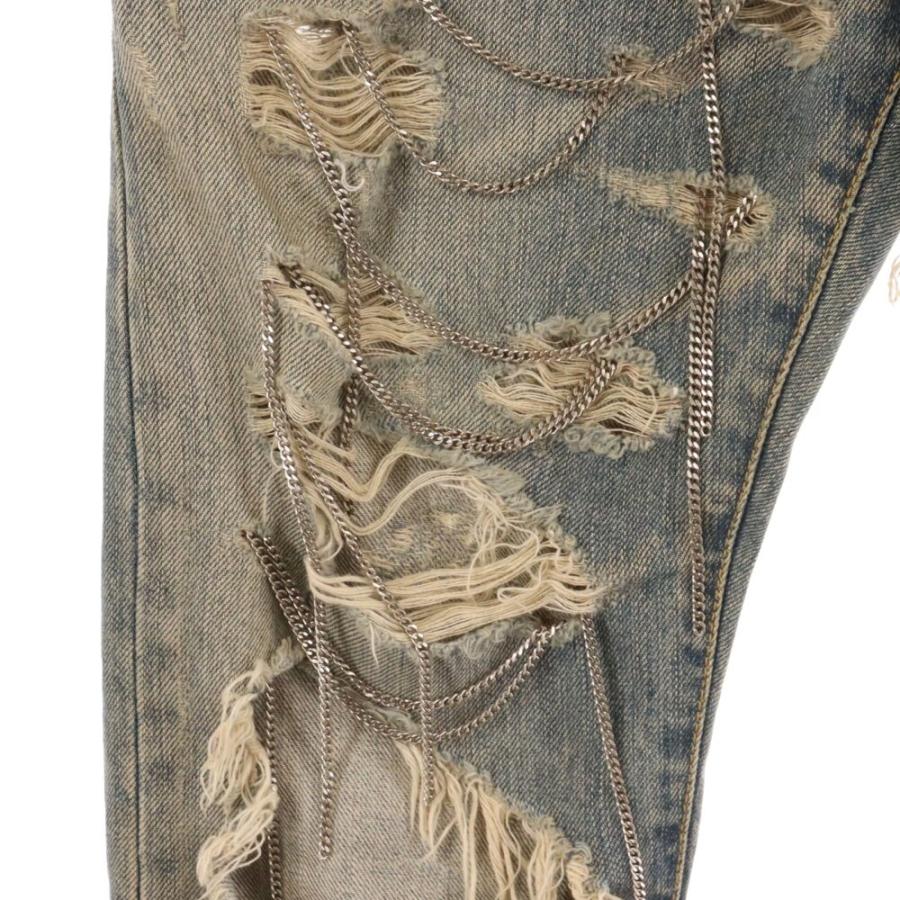 サンローランパリ 13AW Chain Destroyed Jeans 331631 Y686B サンローランパリ 13AW Chain Destroyed Jeans 331631 Y686B