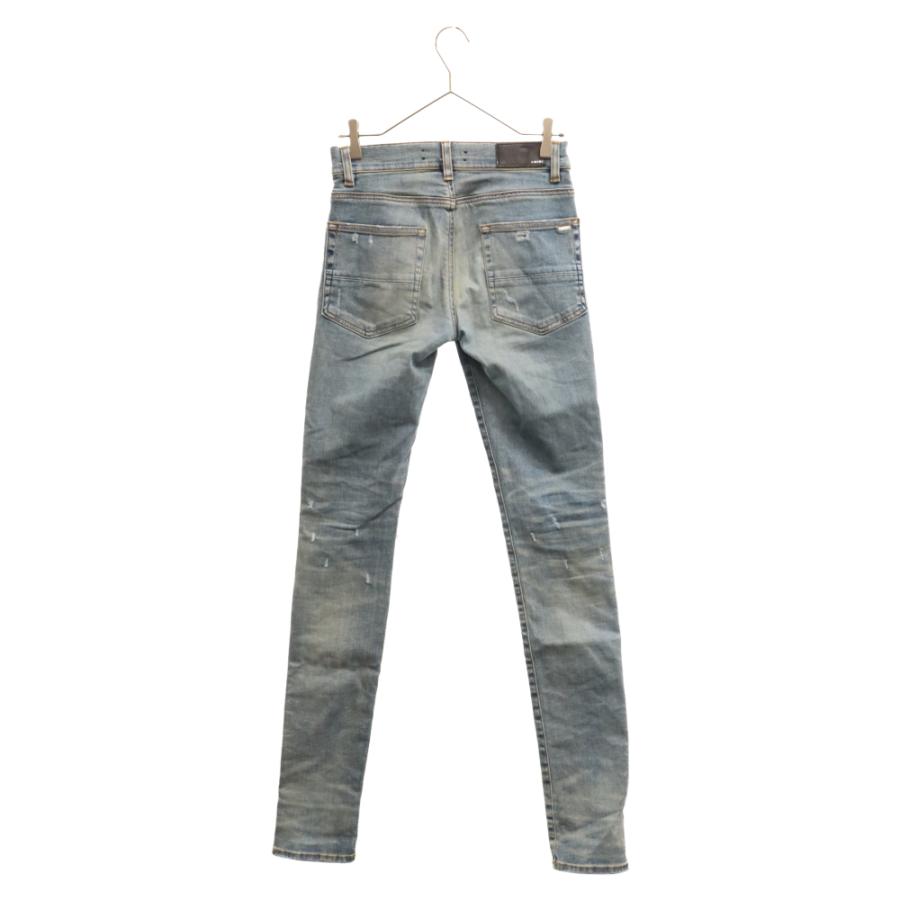 AMIRI アミリ クラッシュ加工 スキニーストレッチデニムパンツ AMIRI アミリ クラッシュ加工 スキニーストレッチデニムパンツ