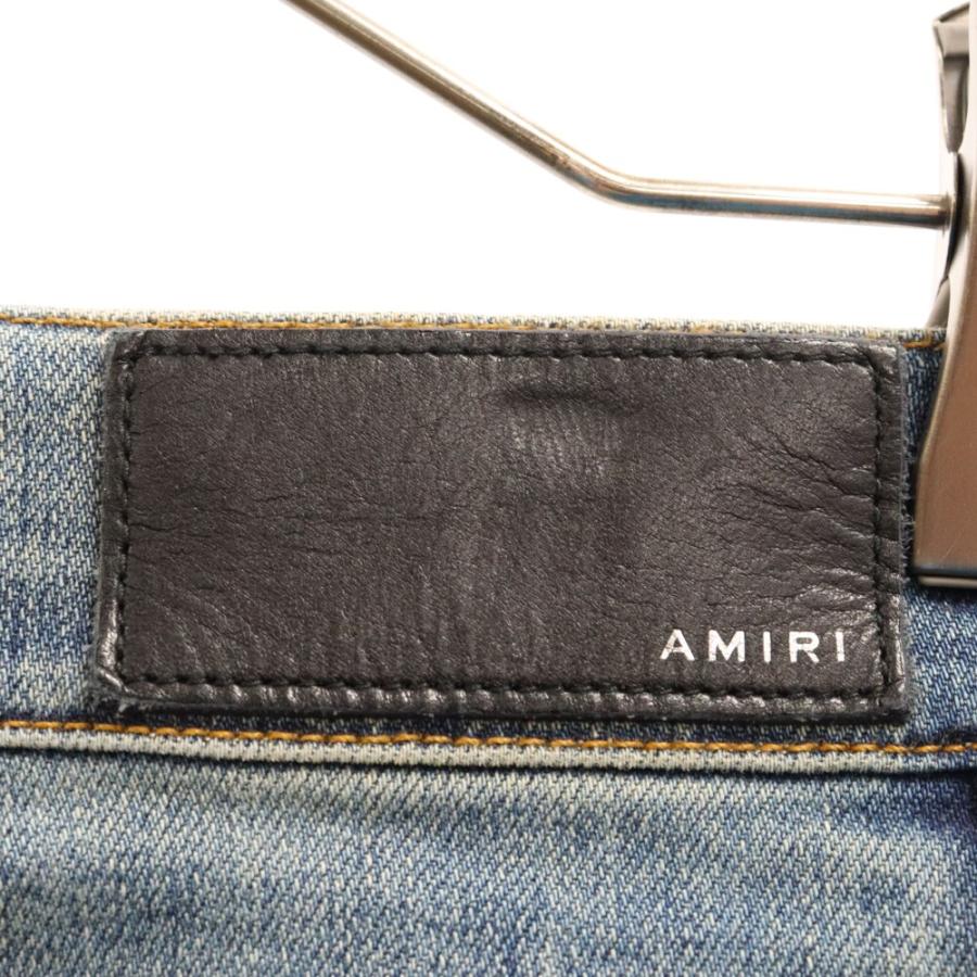 AMIRI アミリ クラッシュ加工 スキニーストレッチデニムパンツ AMIRI アミリ クラッシュ加工 スキニーストレッチデニムパンツ