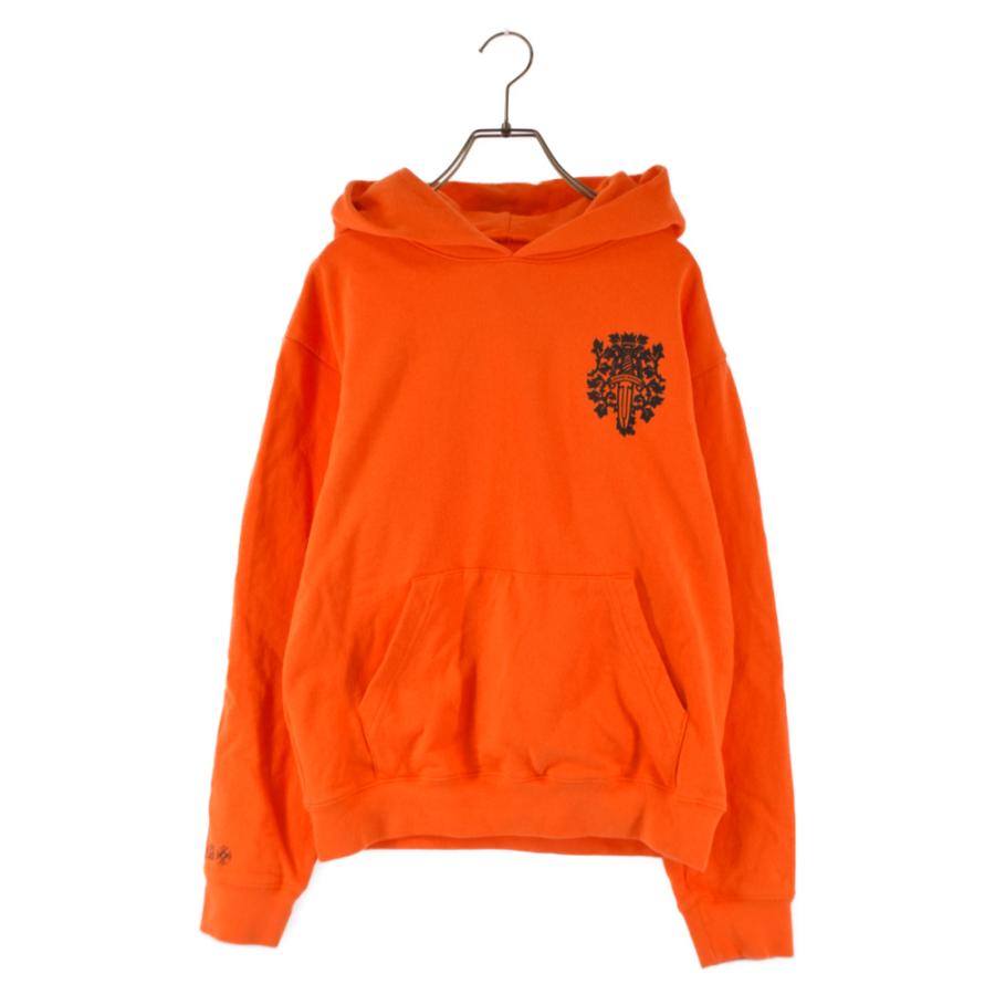 CHROME HEARTS ヴァインダガー オレンジ N パーカー