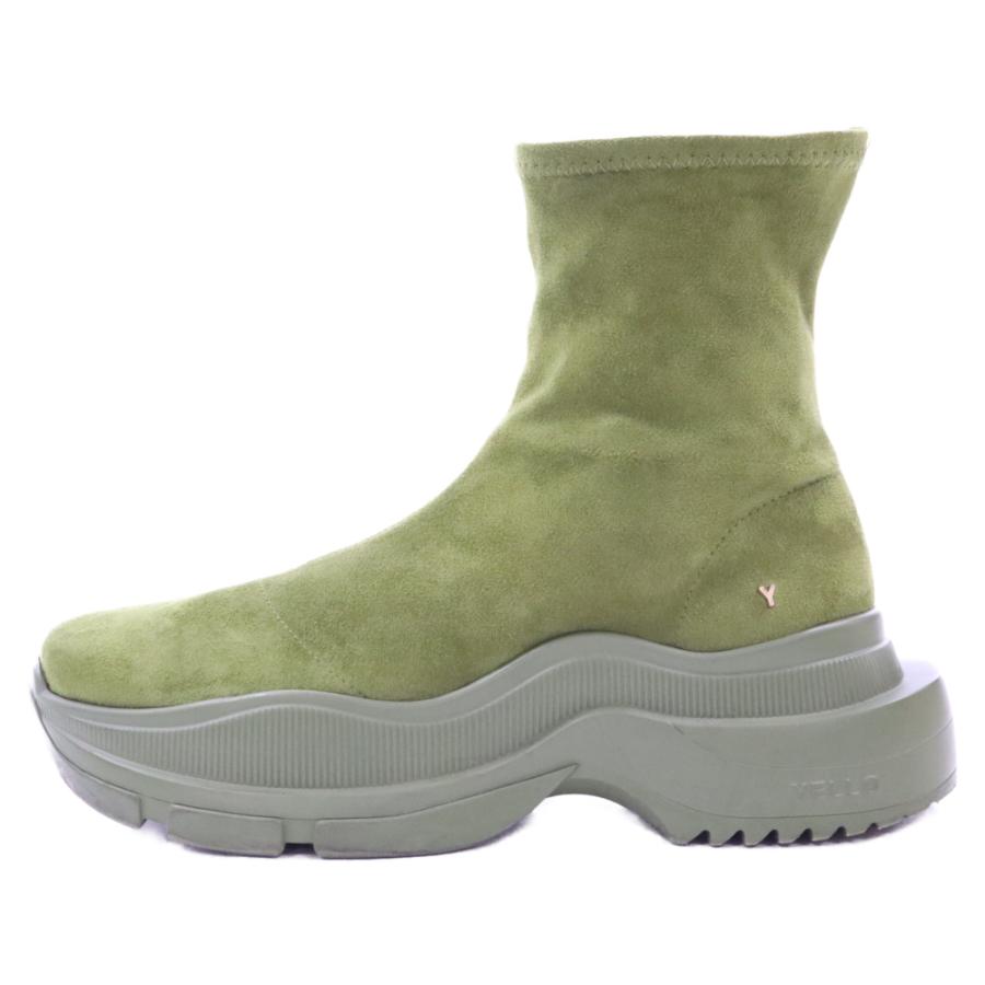 YELLO イエロ MIRAGE SINGLE SNEAKER SHORT BOOTS ミラージュ シングル 