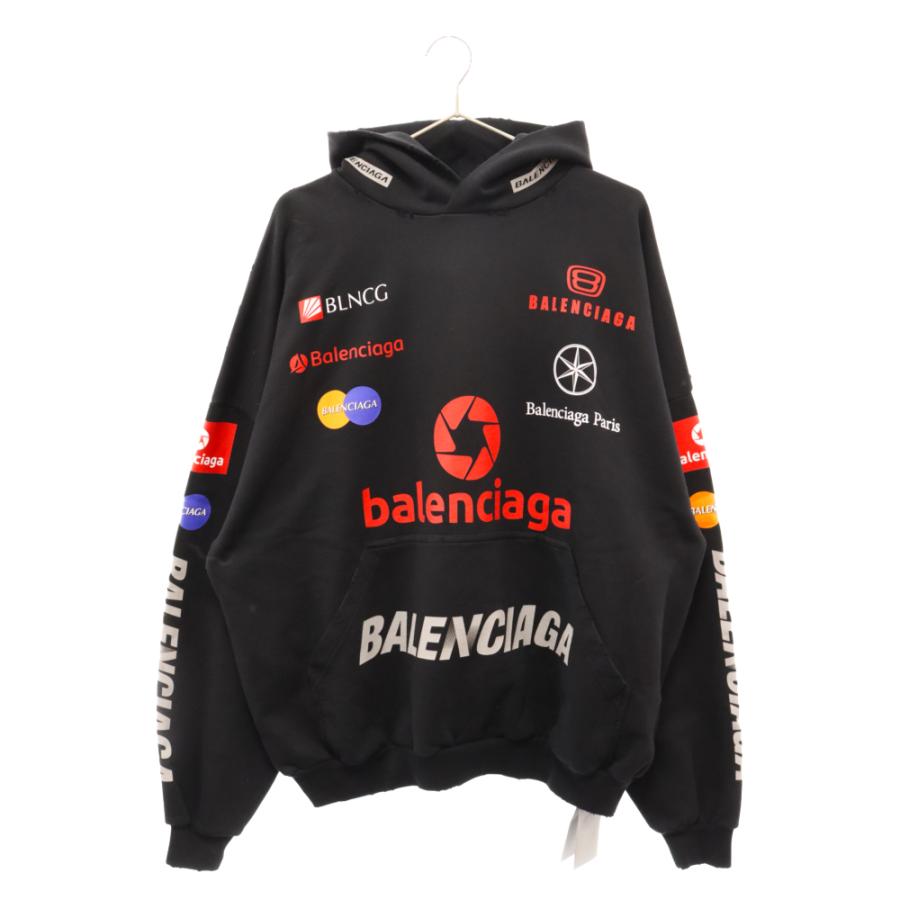 BALENCIAGA バレンシアガ TOP LEAGUE ROUND HOODIE 767885 TPVF1 BALENCIAGA バレンシアガ TOP LEAGUE ROUND HOODIE 767885 TPVF1